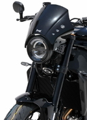 Ermax lakovaná maska - Yamaha XSR900 2022-2023, univerzální černá matná (Ermax Black Line) - 3/5