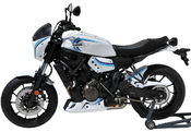 Ermax kryt motoru - Yamaha XSR700 2022-2023, trikolóra Historic (bílá, světle modrá, tmavě modrá) - 3/5