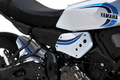 Ermax boční kryty - Yamaha XSR700 2022-2023, trikolóra Historic (bílá, světle modrá, tmavě modrá) - 3/5