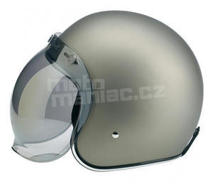 Biltwell Bubble Shield Gold Mirror - 4