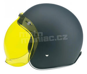 Biltwell Bubble Shield Yellow Solid - 4