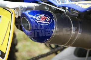 RP slip-on ovál carbon titan Racing Style, Yamaha YZ 450 F 10-13 - 4