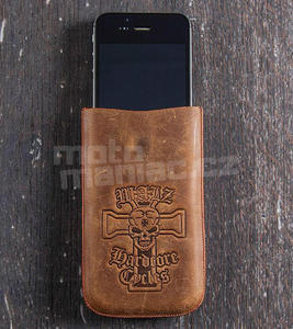 Leather Case Iphone 5/S, brown - 4
