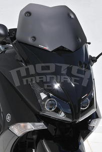 Ermax přední maska, 2x obrysové světlo Yamaha TMax 530 2012-2014, satin grey (sonic grey/MDNM1) - 4