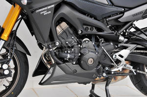 Ermax kryt motoru dvoudílný - Yamaha MT-09 Tracer 2015, matt white /mat black (race blu bike) 2015/2016 - 4