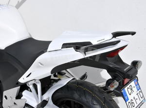 Ermax kryt sedla spolujezdce - Honda CB500F 2013-2015, 2015 mat black (mat gunpowder black met) - 4