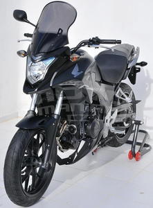 Ermax zadní blatník s krytem řetězu - Honda CB500X 2013-2015, mat black (matt gunpowder black metal) - 4