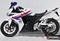 Ermax zadní blatník s krytem řetězu - Honda CBR500R 2013-2015, white (pearl himalayas white) - 4/4