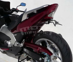 Ermax zadní blatník s krytem řetězu - Honda NC700D Integra 2012-2013, imitace karbonu - 4