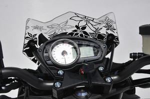 Ermax Double Bubble plexi štítek 29cm - Kawasaki Z750 2007-2012 - 4