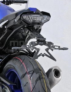 Ermax kryt sedla spolujezdce - Yamaha MT-10 2016, žlutá fluo (moto night fluo) - 4