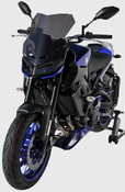 Ermax kryt motoru trojdílný - Yamaha MT-09 2017-2020, černá (tech black MDNM6) - 4/7
