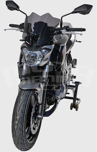 Ermax Sport plexi 29cm - Kawasaki Z650 2017, černé kouřové - 4