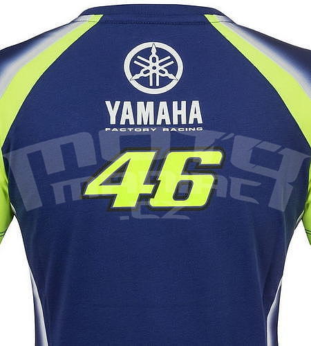 Valentino Rossi VR46 dámské triko - edice Yamaha - 4
