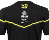 Valentino Rossi VR46 pánské triko - edice Yamaha Black - 4/5