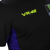 Valentino Rossi VR46 triko pánské - edice Yamaha Black - 4/6