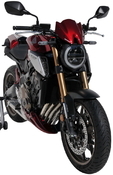 Ermax lakovaný větrný štítek 23cm - Honda CB650R Neo Sports Café 2019, černá metalíza (Graphite Black NHB01EB) - 4/7