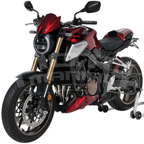 Ermax zadní blatník s AL krytem řetězu - Honda CB650R Neo Sports Café 2019, červená metalíza (Candy Chromosphere Red R381) - 4