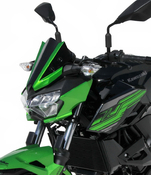 Ermax lakovaný větrný štítek 25cm - Kawasaki Z400 2019, zelená perleť (Candy Lime green 3 51P) - 4/7