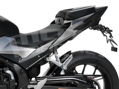 Ermax kryt sedla spolujezdce - Honda CB500F 2019-2020, černá matná (Matt Gunpowder Black Metallic NH436M) - 4