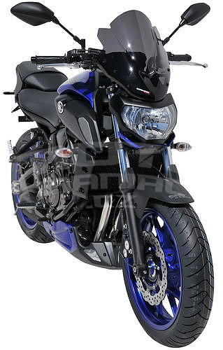 Ermax plexi štítek 39cm - Yamaha MT-07 2018-2020, modré satin - 4