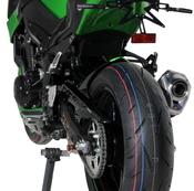 Ermax zadní blatník s krytem řetězu - Kawasaki Z900 2020, zelená/černá 2020 (Candy Lime Green 3 51P, Metallic Spark Black 660/15Z) - 4/7