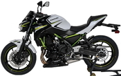 Ermax zadní blatník s krytem řetězu - Kawasaki Z650 2020, zelená/černá 2020 (Candy Lime Green 3 51P, Metallic Spark Black 660/15Z) - 4/7