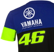 Valentino Rossi VR46 triko pánské - edice Yamaha - 4/4