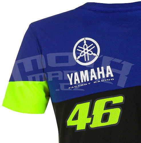 Valentino Rossi VR46 triko dámské - edice Yamaha - 4
