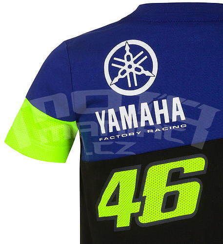 Valentino Rossi VR46 triko dětské - edice Yamaha - 4