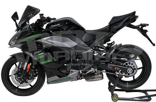 Ermax zadní blatník - Kawasaki Ninja 1000SX 2020, bílá/karbonově šedá 2020 (Pearl Blizzard White 54X/Metallic Matte Carbon Gray 51B) - 4