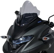Ermax Hypersport plexi 39cm - Yamaha Tricity 300 2020-2021, černé kouřové - 4/7