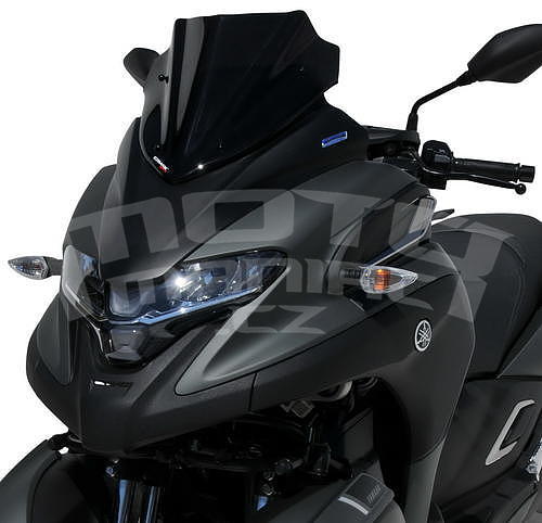 Ermax Supersport plexi 30cm - Yamaha Tricity 300 2020-2021, černé neprůhledné - 4