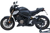Ermax kryt motoru 3-dílný - Honda CB650R 2021, černá matná (Mat Gunpowder Black Metallic NH436) - 4/7