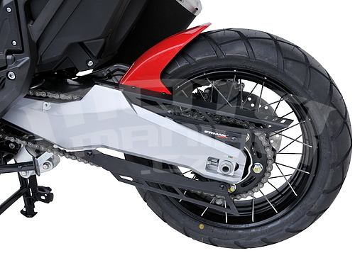 Ermax zadní blatník s ALU krytem řetězu - Honda X-Adv 2021, červená 2021 (Grand Prix Red R380) - 4