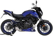 Ermax kryt sedla spolujezdce - Yamaha MT-07 2021, modrá metalíza 2021 (Icon Blue) - 4/7