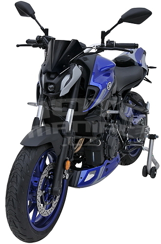 Ermax zadní blatník s krytem řetězu - Yamaha MT-07 2021, modrá metalíza/šedá mat 2021 (Icon Blue/Icon Grey) - 4