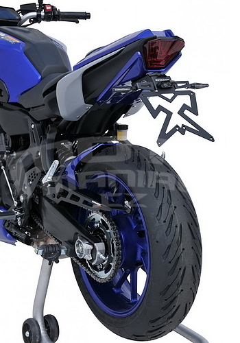 Ermax zadní blatník s ALU krytem řetězu - Yamaha MT-07 2021, modrá metalíza/šedá mat 2021 (Icon Blue/Icon Grey) - 4