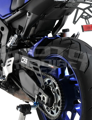 Ermax zadní blatník s ALU krytem řetězu - Yamaha MT-09 2021-2022, modrá metalíza/šedá mat 2021-2022 (Icon Blue, Icon Grey) - 4