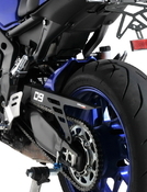 Ermax zadní blatník s ALU krytem řetězu - Yamaha MT-09 2021-2022, černá lesklá 2021-2022 (model SP, Midnight Black/Black Metallic 2 BL2) - 4/7