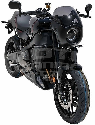 Ermax kryt motoru - Yamaha XSR900 2022-2023, univerzální černá matná (Ermax Black Line) - 4