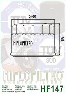 Hiflofiltro HF147 - 5