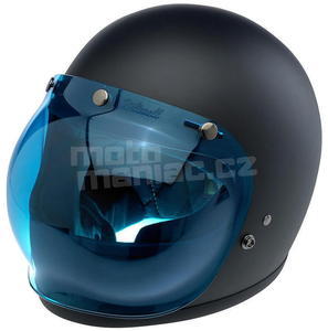 Biltwell Bubble Shield Blue - 5