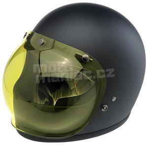 Biltwell Bubble Shield Yellow Solid - 5