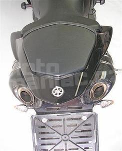 RP slip-on 2x ovál carbon titan, Yamaha YZF R1 09-14 - 5
