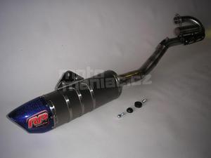 RP výfukový systém Inox, tlumič ovál carbon titan Racing Style, Yamaha YZ 250 F 10-13 - 5