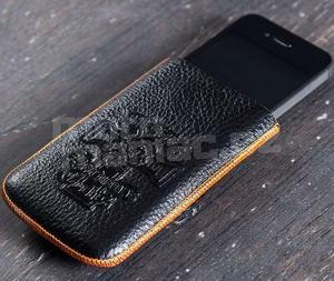 Leather Case Iphone 4, black - 5