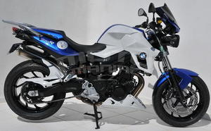 Ermax kryt motoru trojdílný - BMW F 800 R 2009-2014, white/blue - 5