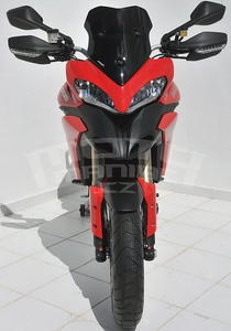 Ermax Sport plexi 38cm - Ducati Multistrada 1200/S 2010-2012, černé neprůhledné - 5