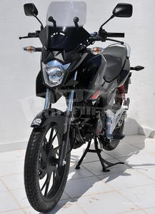 Ermax plexi větrný štítek 45cm - Honda CB125F 2015, černé neprůhledné - 5